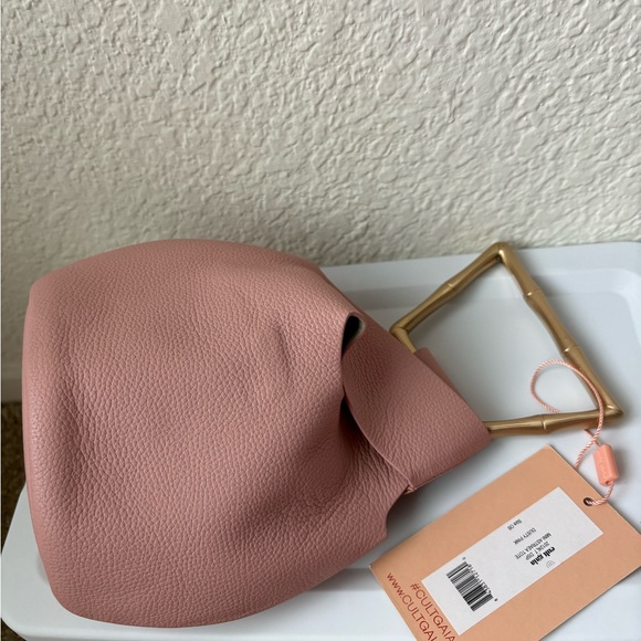 NWT Cult Gaia Mini Astraea Tote in Dusty Pink - Picture 8 of 8